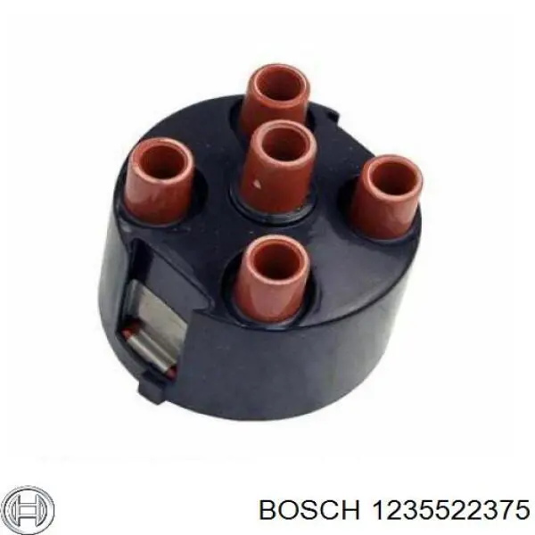 Tapa de distribuidor de encendido 1235522375 Bosch