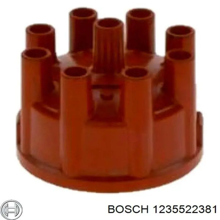 Tapa de distribuidor de encendido 1235522381 Bosch