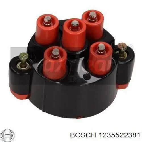 Tapa de distribuidor de encendido 1235522381 Bosch