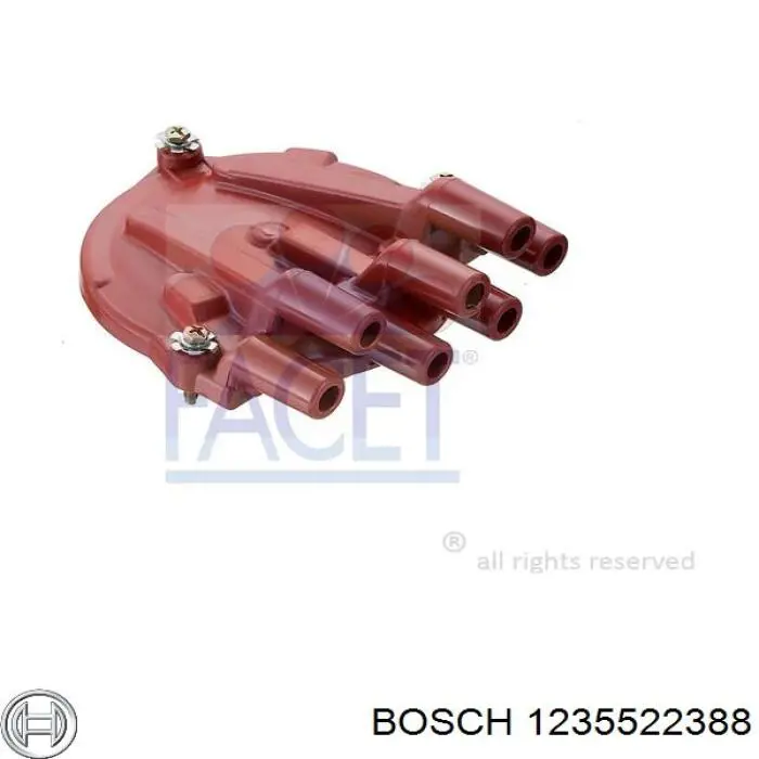 Tapa de distribuidor de encendido 7700267694 Renault (RVI)