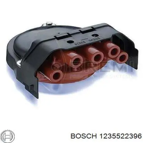Tapa de distribuidor de encendido 1235522396 Bosch