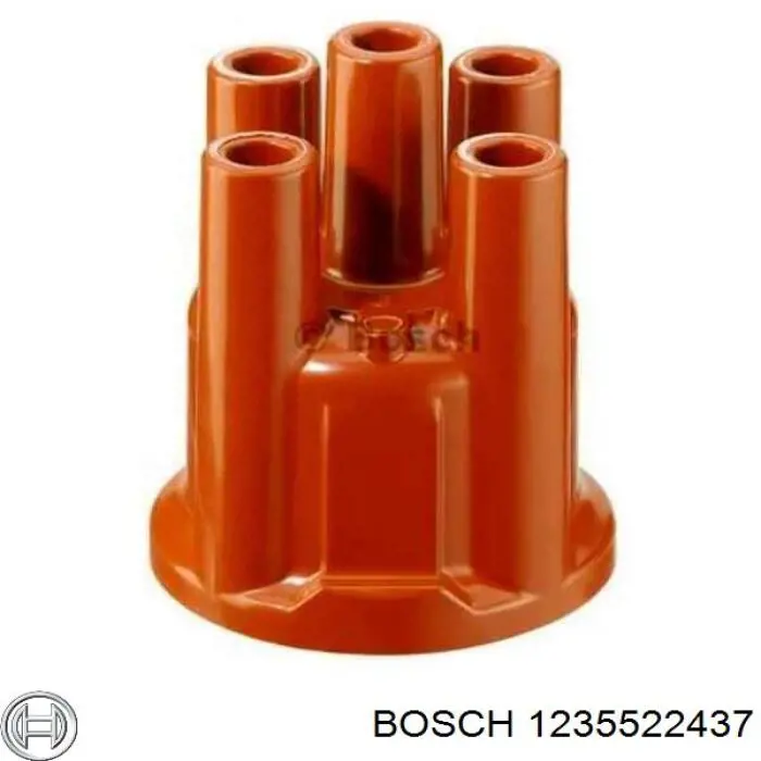 Tapa de distribuidor de encendido 1235522437 Bosch
