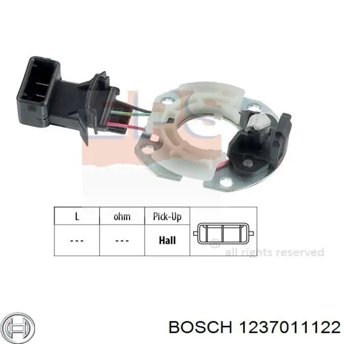 1237011122 Bosch sensor de efecto hall