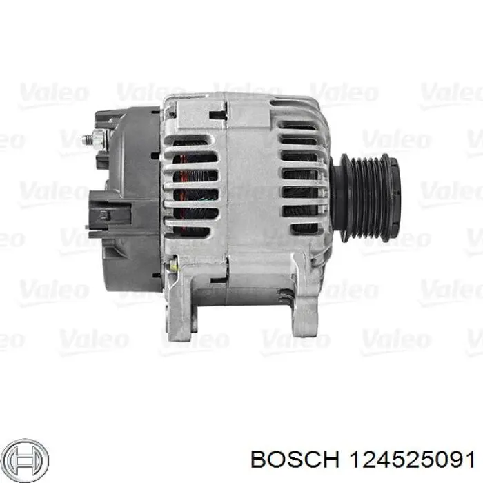 124525091 Bosch alternador