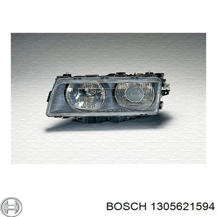 1305621594 Bosch cristal de faro izquierdo