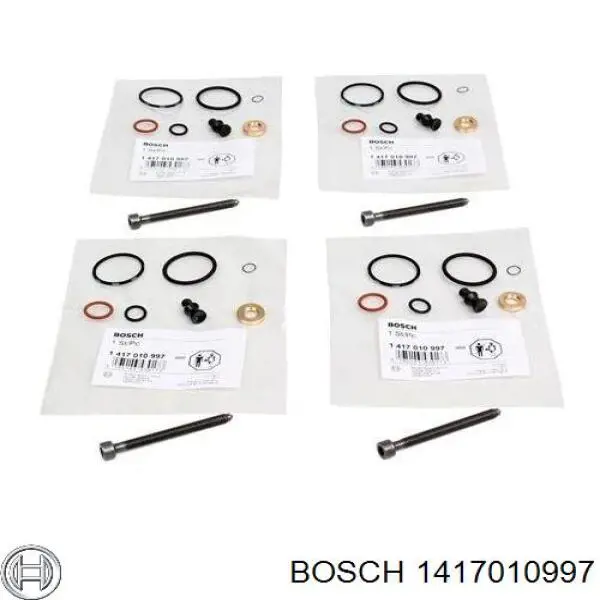 Kit de reparación del inyector 1417010997 Bosch