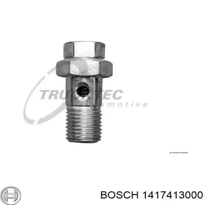 1417413000 Bosch válvula de retención de combustible