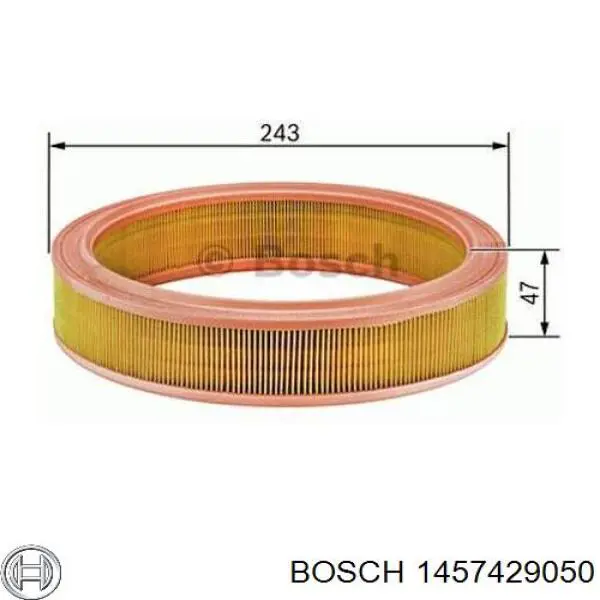 1457429050 Bosch filtro de aire