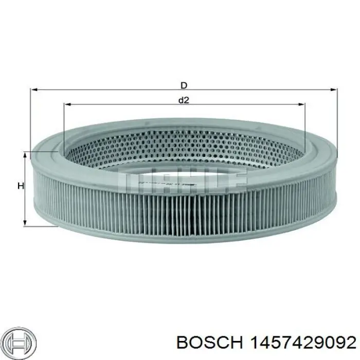 1457429092 Bosch filtro de aire