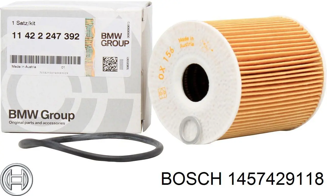 Filtro de aceite Bosch 1457429118 precio, desde 7,31 EUR