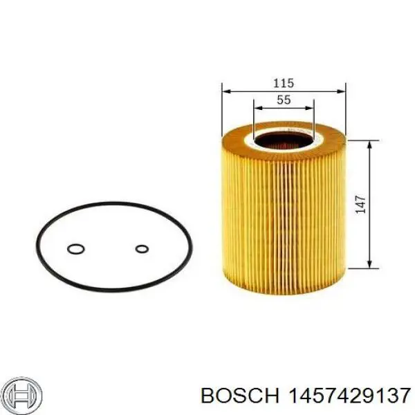 1457429137 Bosch filtro de aceite