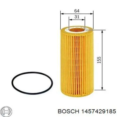Comprar 1457429185 Bosch Filtros de aceite
