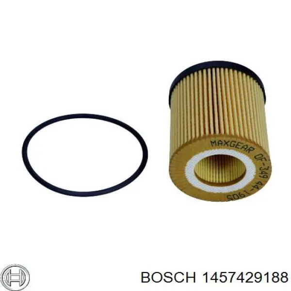 Filtro de aceite Bosch 1457429188 precio, desde 3,10 EUR