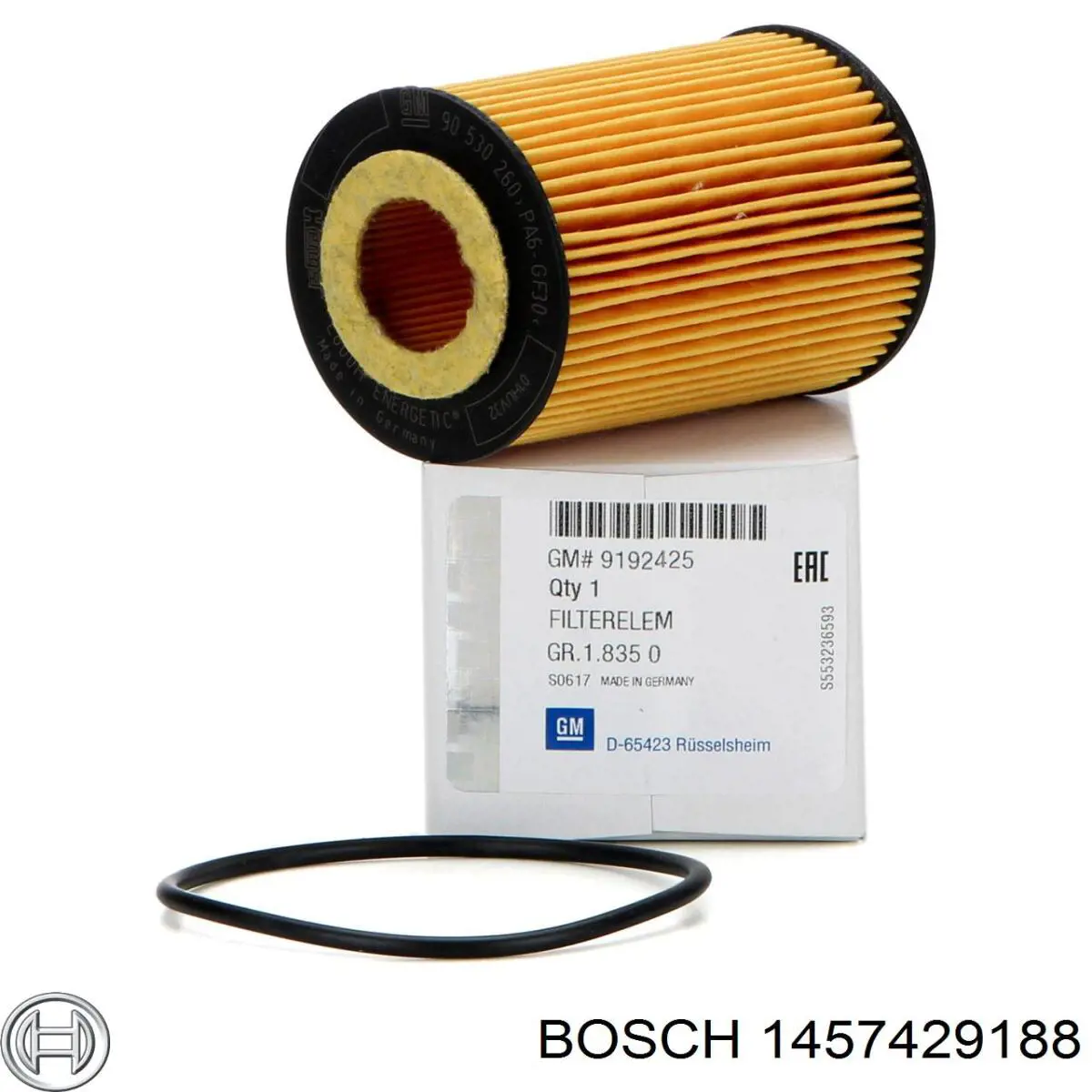 Filtro de aceite 1457429188 Bosch
