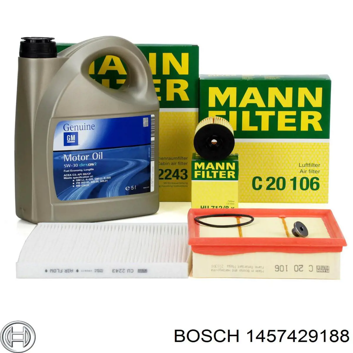 1457429188 Bosch Filtro aceite