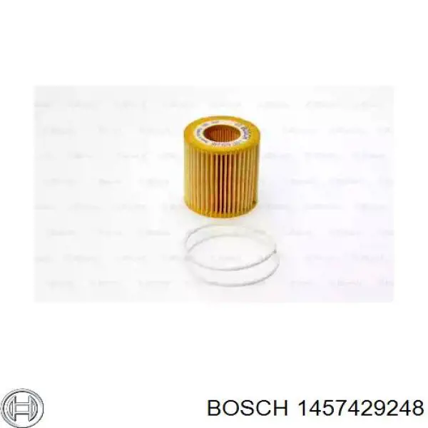 Filtro de aceite 1457429248 Bosch