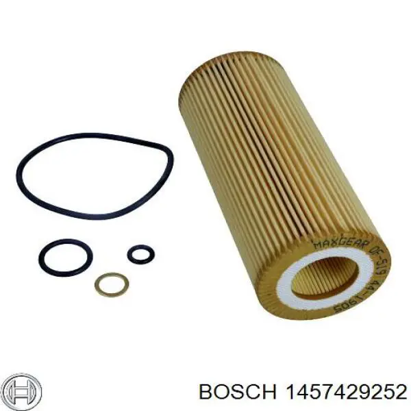 Filtro de aceite 1457429252 Bosch