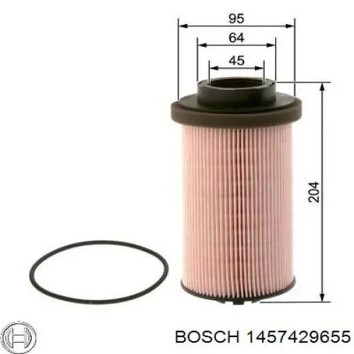 1457429655 Bosch filtro combustible