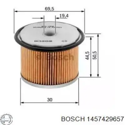1457429657 Bosch filtro combustible