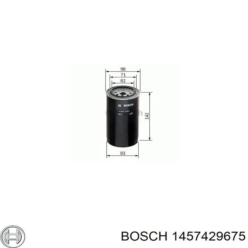 1457429675 Bosch filtro de combustible