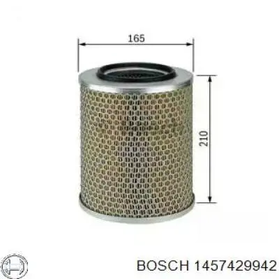 1 457 429 942 Bosch filtro de aire