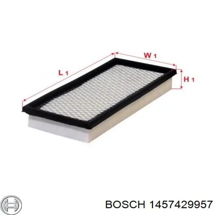 Comprar 1457429957 Bosch Filtro de aire