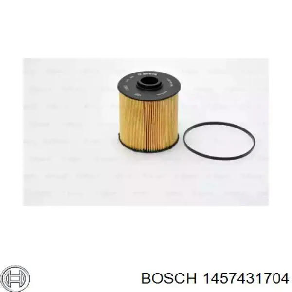 Filtro de combustible 1457431704 Bosch