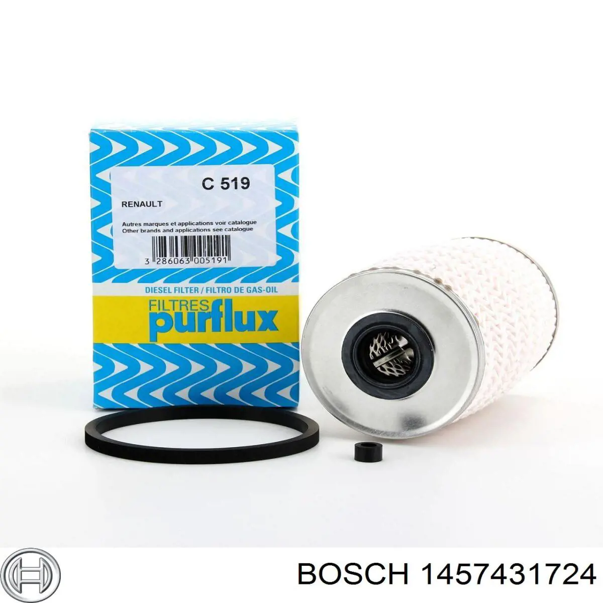 Filtro combustible Renault Master 3 FV, JV