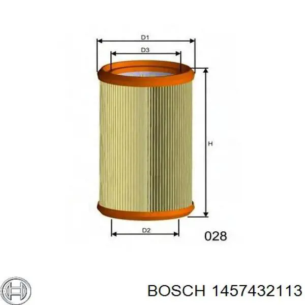 1457432113 Bosch filtro de aire