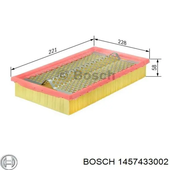 1457433002 Bosch filtro de aire