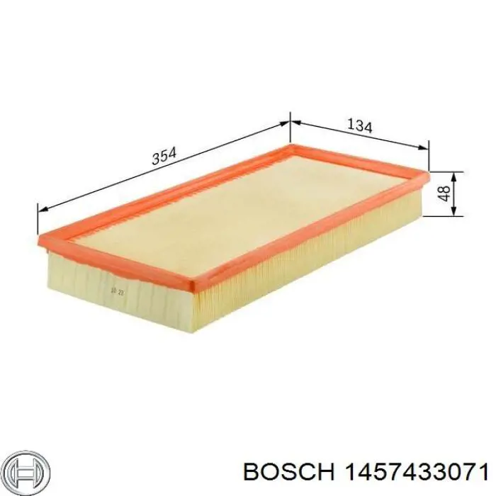 1457433071 Bosch filtro de aire