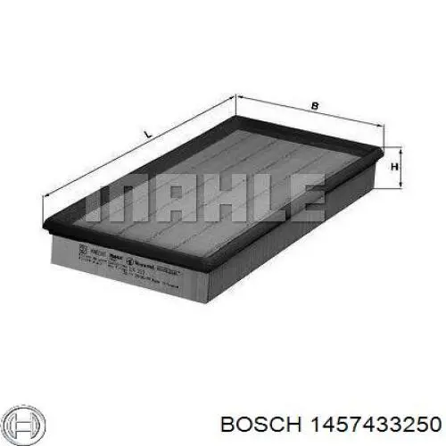 1457433250 Bosch filtro de aire