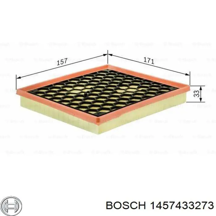 1457433273 Bosch filtro de aire