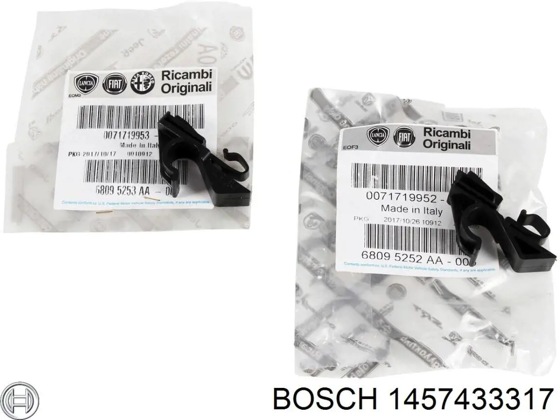 1457433317 Bosch Filtro de aire de motor