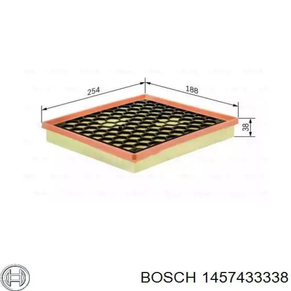 1457433338 Bosch filtro de aire