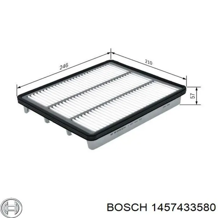 1457433580 Bosch filtro de aire