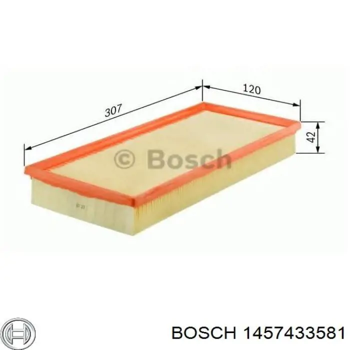 1457433581 Bosch filtro de aire