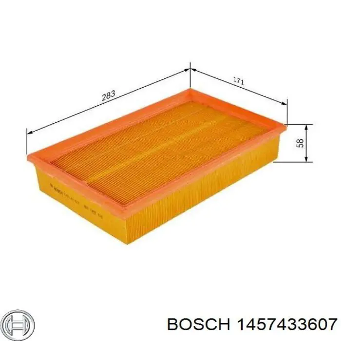 1457433607 Bosch filtro de aire