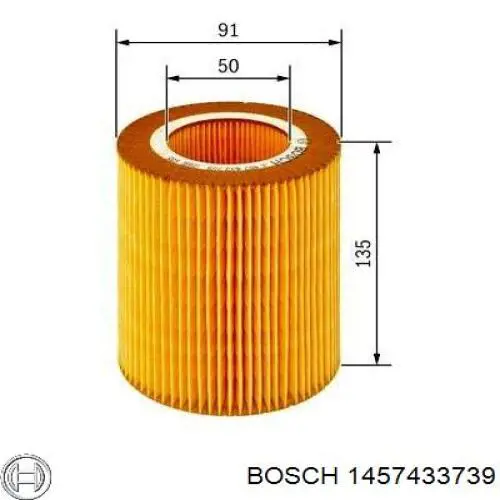 1457433739 Bosch filtro de aire