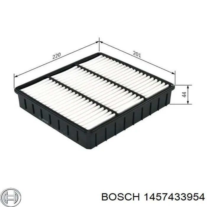 1 457 433 954 Bosch filtro de aire