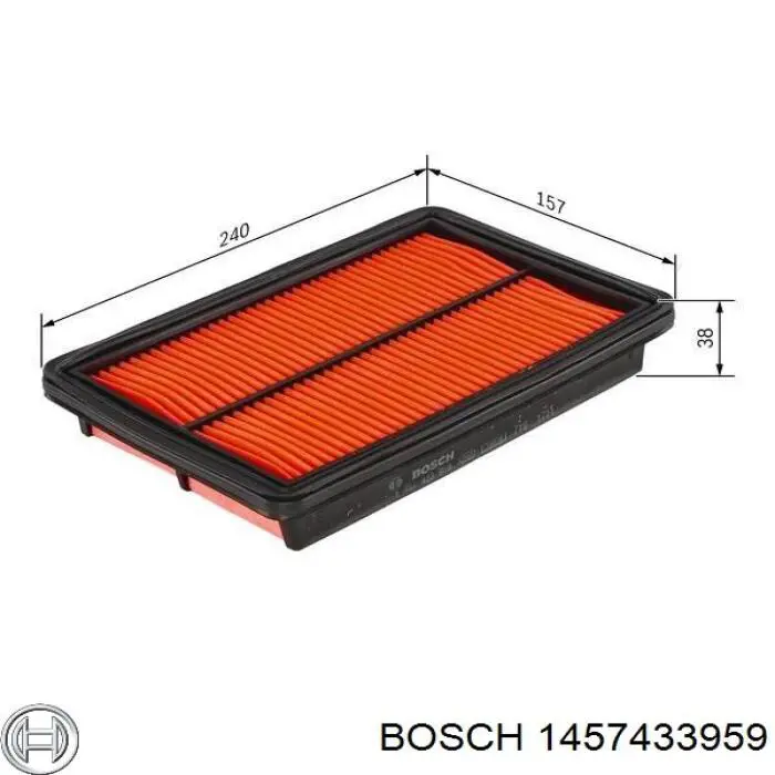 1457433959 Bosch filtro de aire