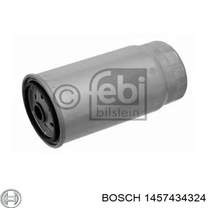 Filtro combustible Bosch 1457434324 precio, desde 14,12 EUR
