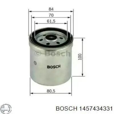 1457434331 Bosch filtro combustible