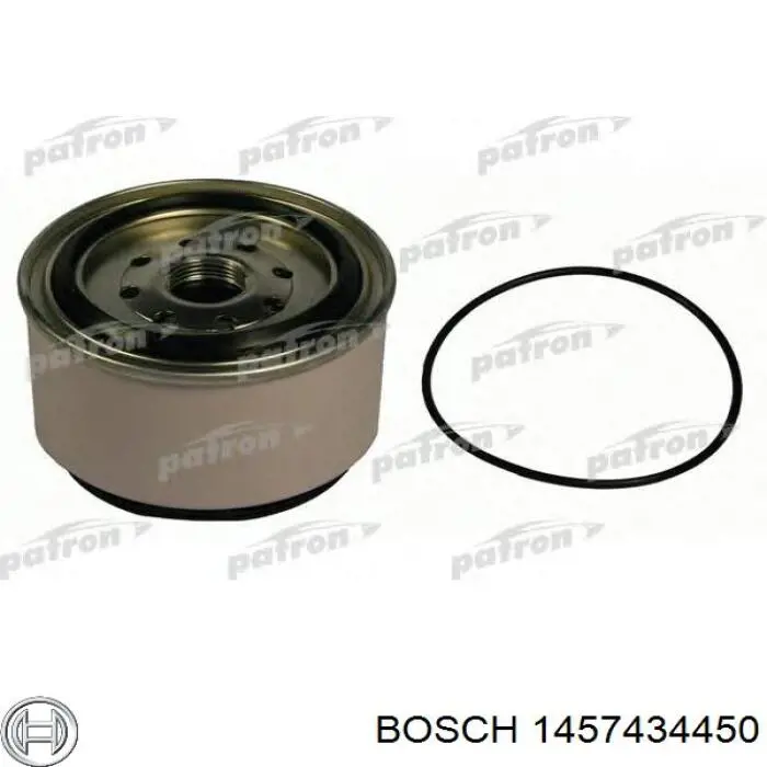 1457434450 Bosch filtro de combustible