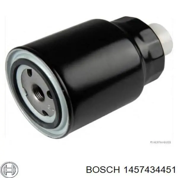 Filtro de gasoil Bosch 1457434451