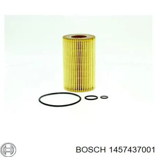 1457437001 Bosch filtro de aceite