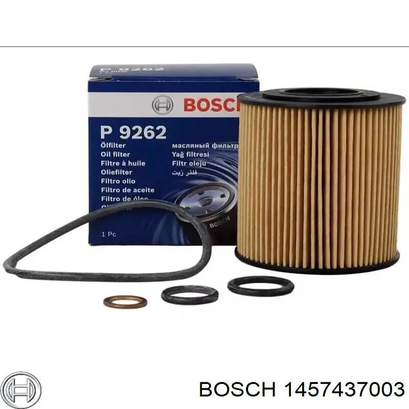 Filtro de aceite Bosch 1457437003 precio, desde 6,52 EUR