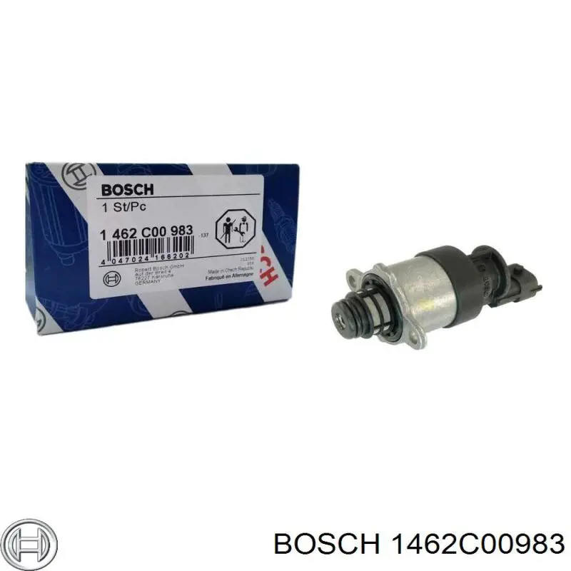 Válvula reguladora de presión del sistema common rail 1462C00983 Bosch