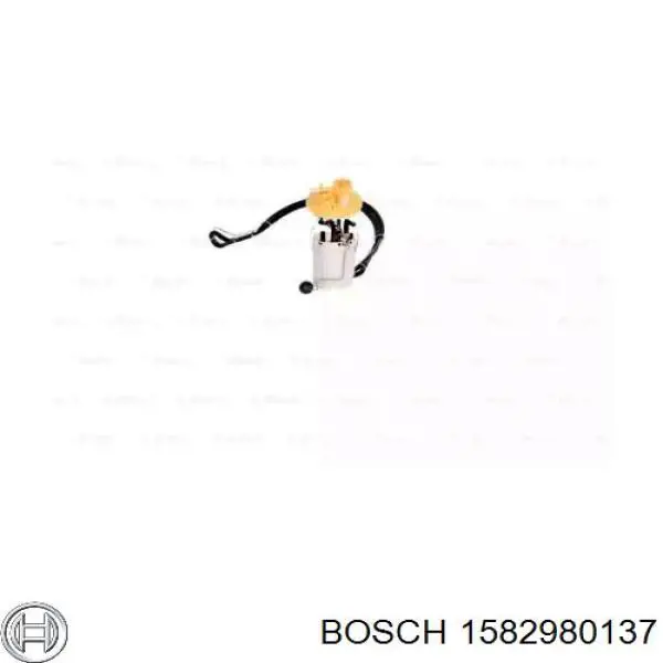 1582980137 Bosch Módulo de alimentación de combustible