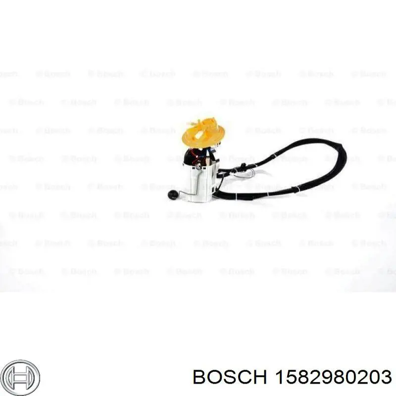 1582980203 Bosch módulo alimentación de combustible
